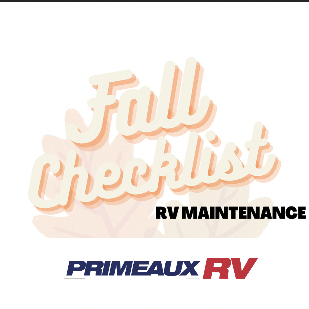 RV Maintenance Checklist for Fall
